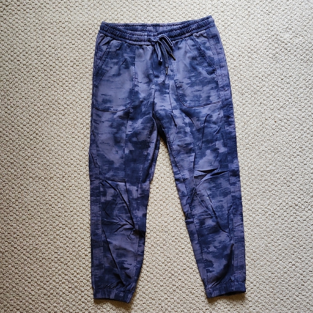 Blue Camouflage Farallon Jogger Pants